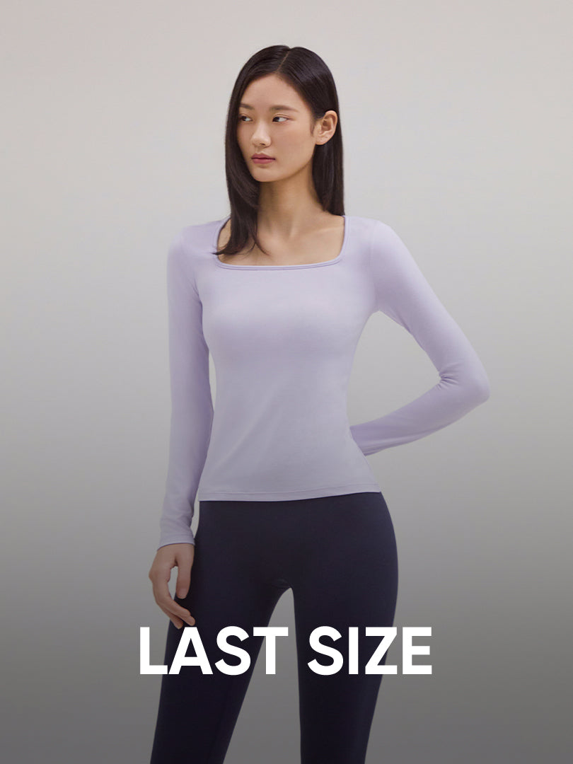 [LAST SIZE] ワンダーニット ツイスト スリット トップス (長袖) - andar JAPAN