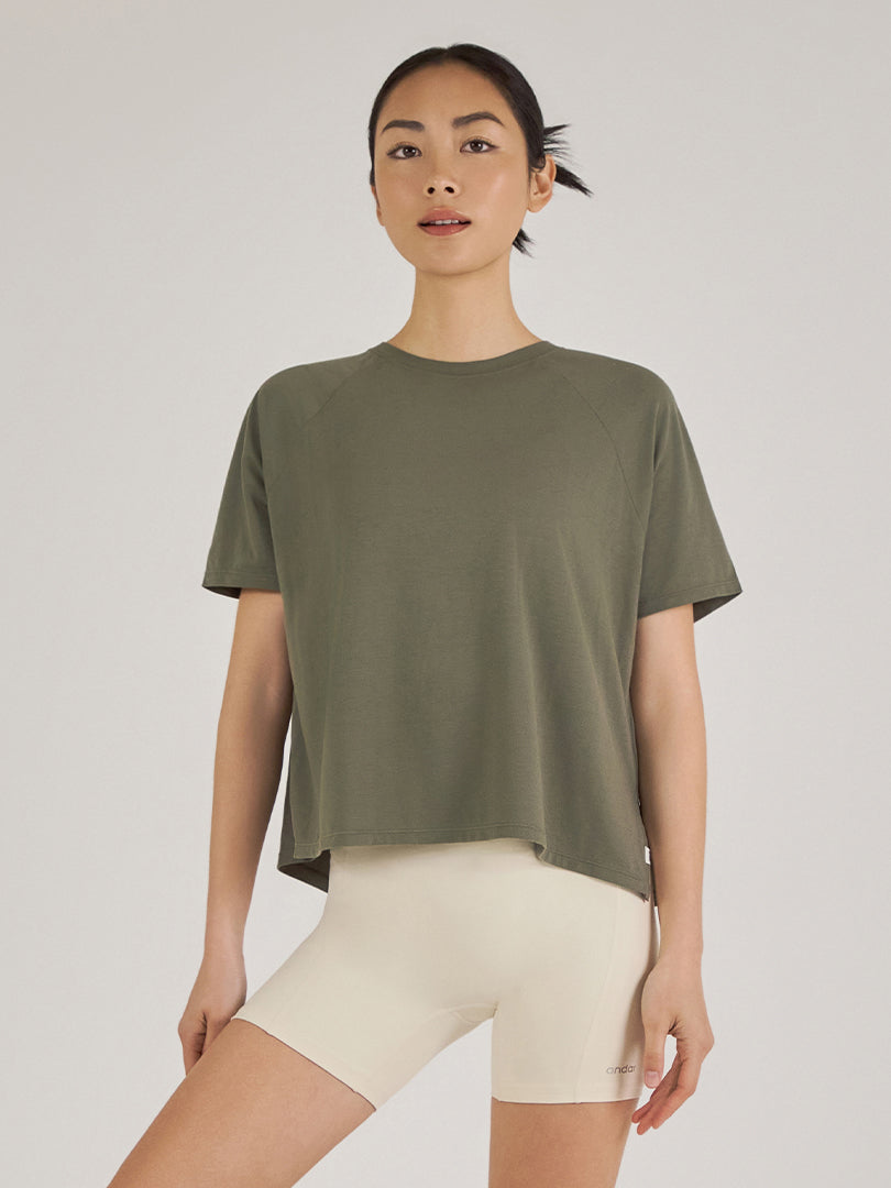 Comfytension オーバーフィット Tシャツ (半袖) - andar JAPAN