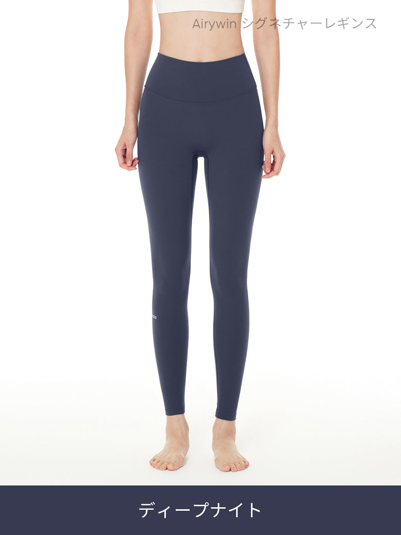 [SET] 初心者All-in-Oneセット(Airywin レギンス+Airy Fit ピーチ起毛 オーバーフィット+クロップドトップ+5本指ソックス) - andar JAPAN