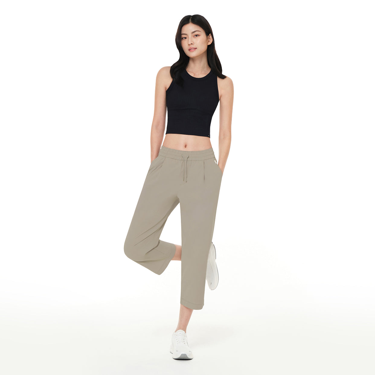 freshmove クロップドパンツ