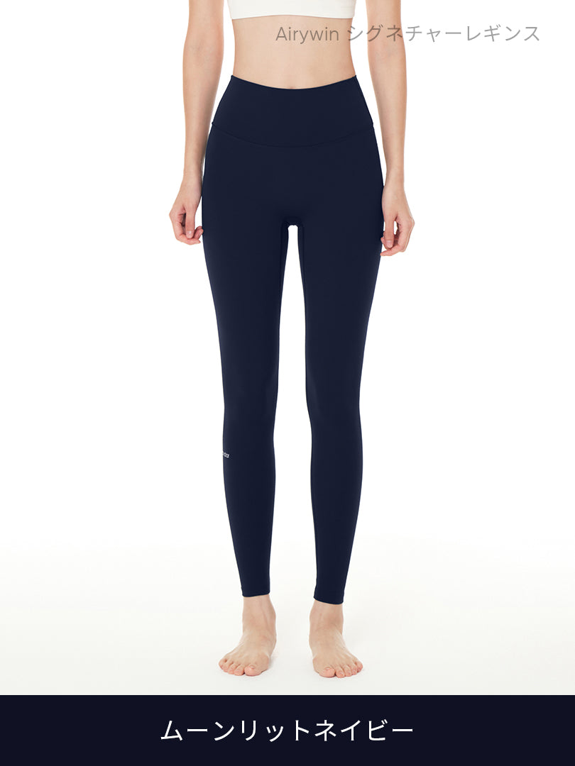 [SET] 初心者All-in-Oneセット(Airywin レギンス+Airy Fit ピーチ起毛 オーバーフィット+クロップドトップ+5本指ソックス) - andar JAPAN