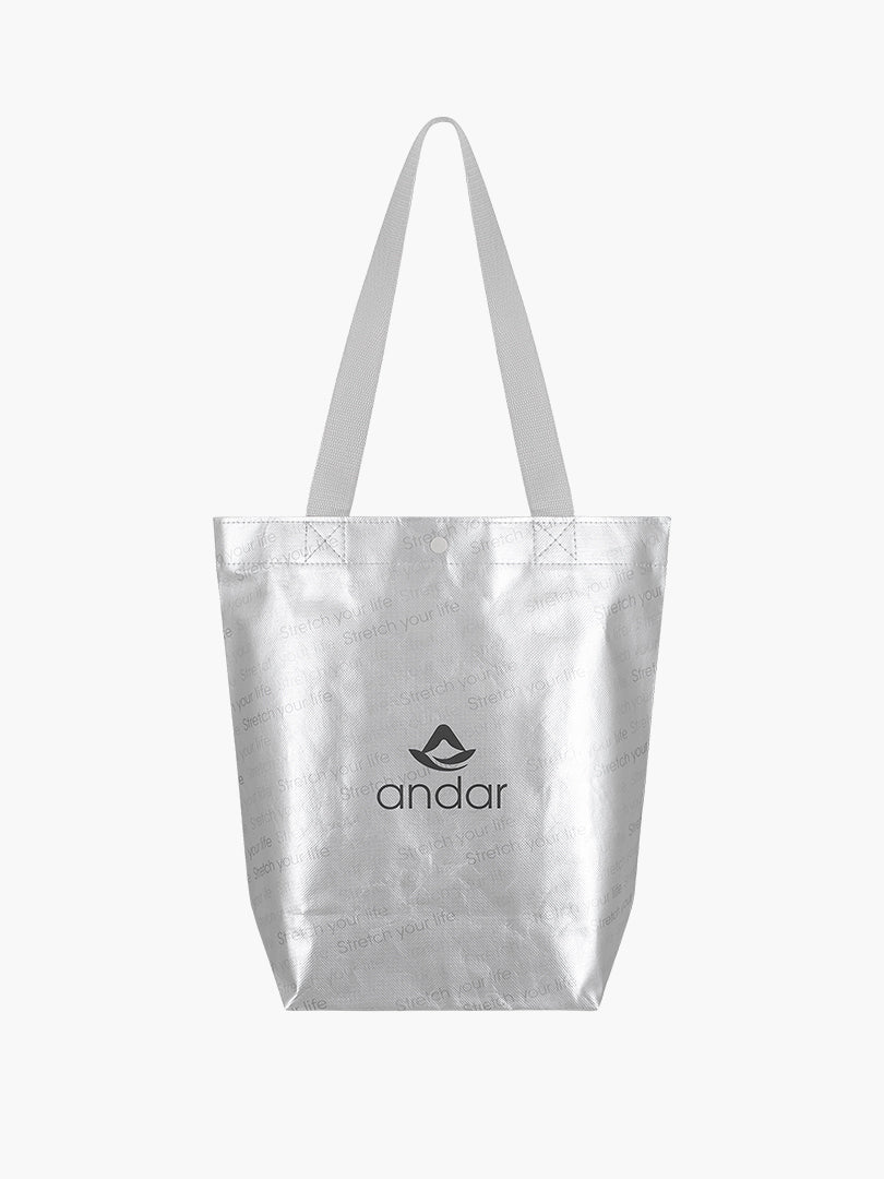 [GIFT] andar シルバーショッパーバッグ