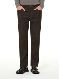 Airdenim メンズ スリムテーパードパンツ