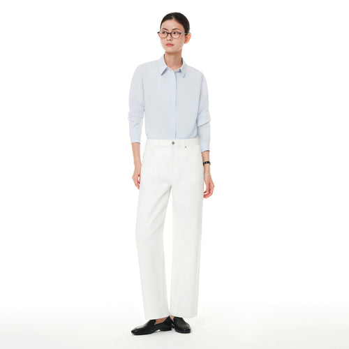 airdenim セミワイド ホワイトデニム - andar JAPAN