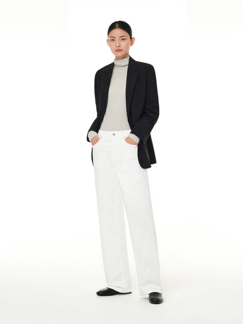 Airdenim 微起毛 ワイドパンツ - andar JAPAN