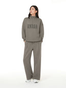 Mildmooth フリース ワイドパンツ - andar JAPAN