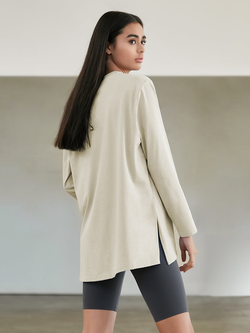 Airy Fit オーバーフィット Tシャツ (長袖)