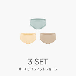 [3 SET] andar オールデイフィットショーツ