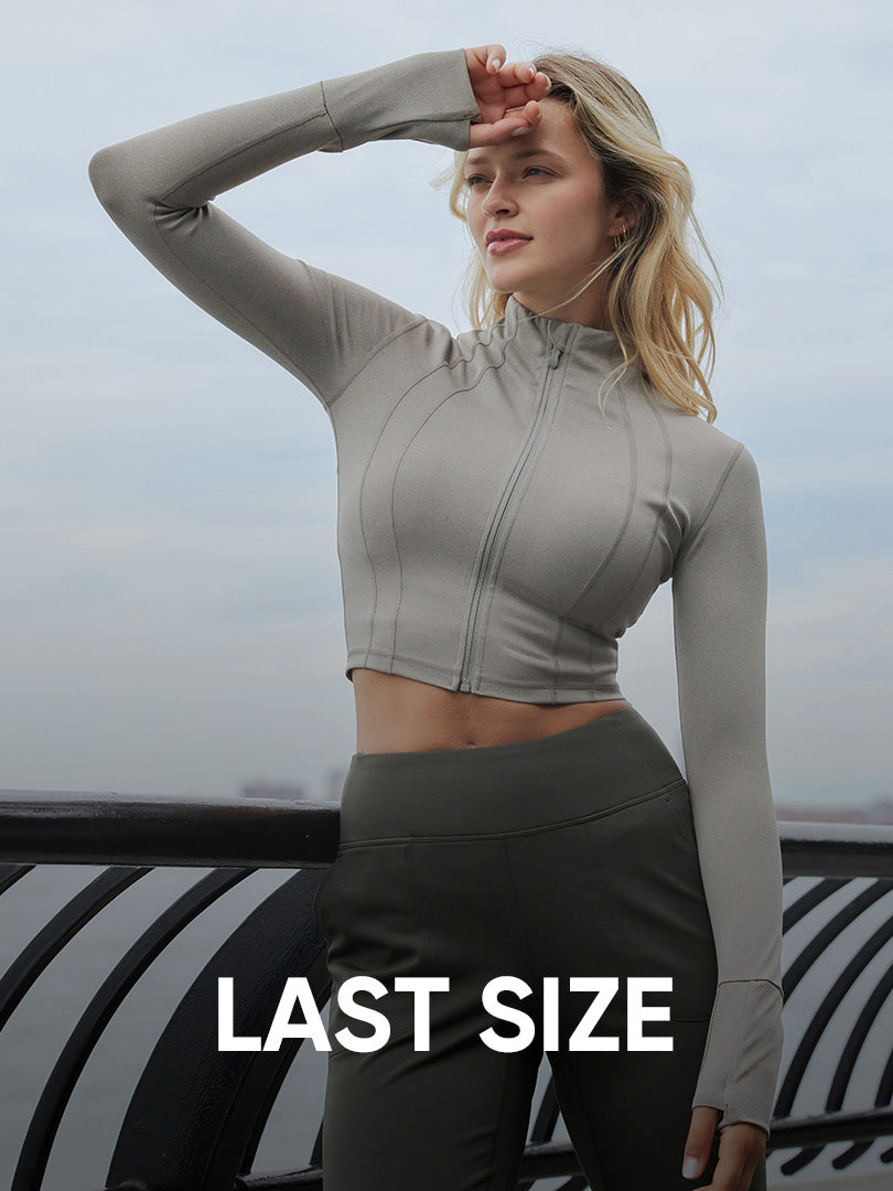 Comfort Fit NZ クロップド ジップアップ - andar JAPAN