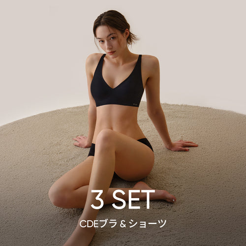 [3 SET] andar オールデイフィット (CDEブラ＆ショーツ) - andar JAPAN