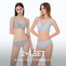 [2+1 SET] オールシーズンブラ3枚組セット (オールデイフィット冷感ブラ＋オールデイフィットブラ)