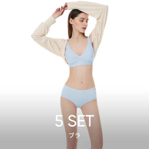 [5 SET] andar オールデイフィットブラ