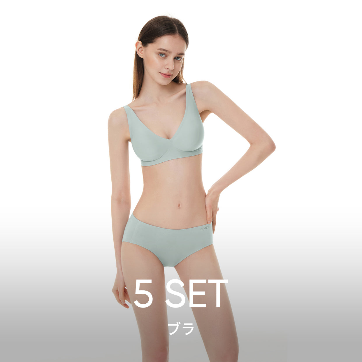 [5 SET] andar オールデイフィットブラ - andar JAPAN