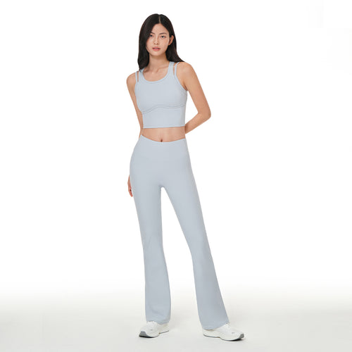 airribbed フレアレギンス
