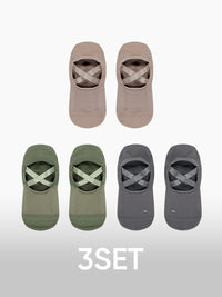 [3SET]ノンスリップ パフォーマンス ソックス - andar JAPAN