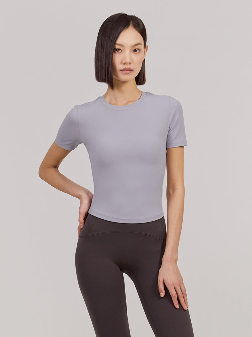 [OUTLET] Softension クロップド トップス (半袖) - andar JAPAN