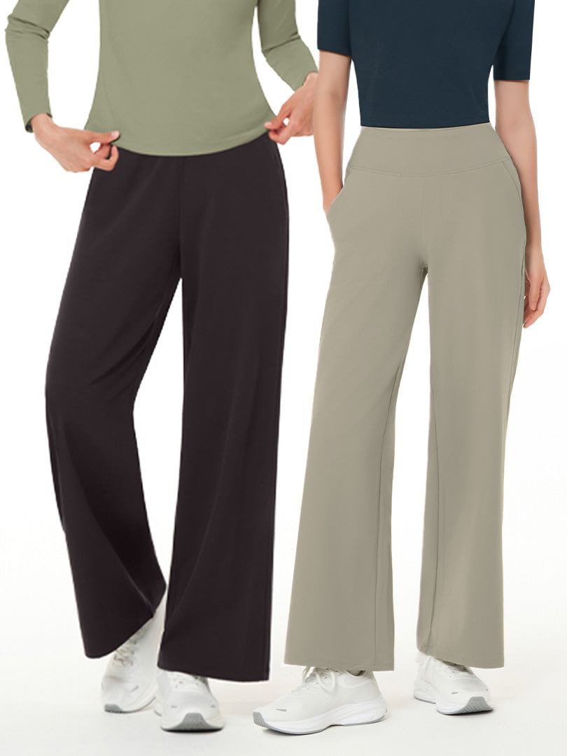 [SET] 裏起毛履き比べセット(Airywin 裏起毛マキシワイドレギンス +Airywin マキシワイドレギンス)