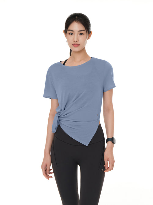 Lyocell サステナブル シームレス Tシャツ - andar JAPAN