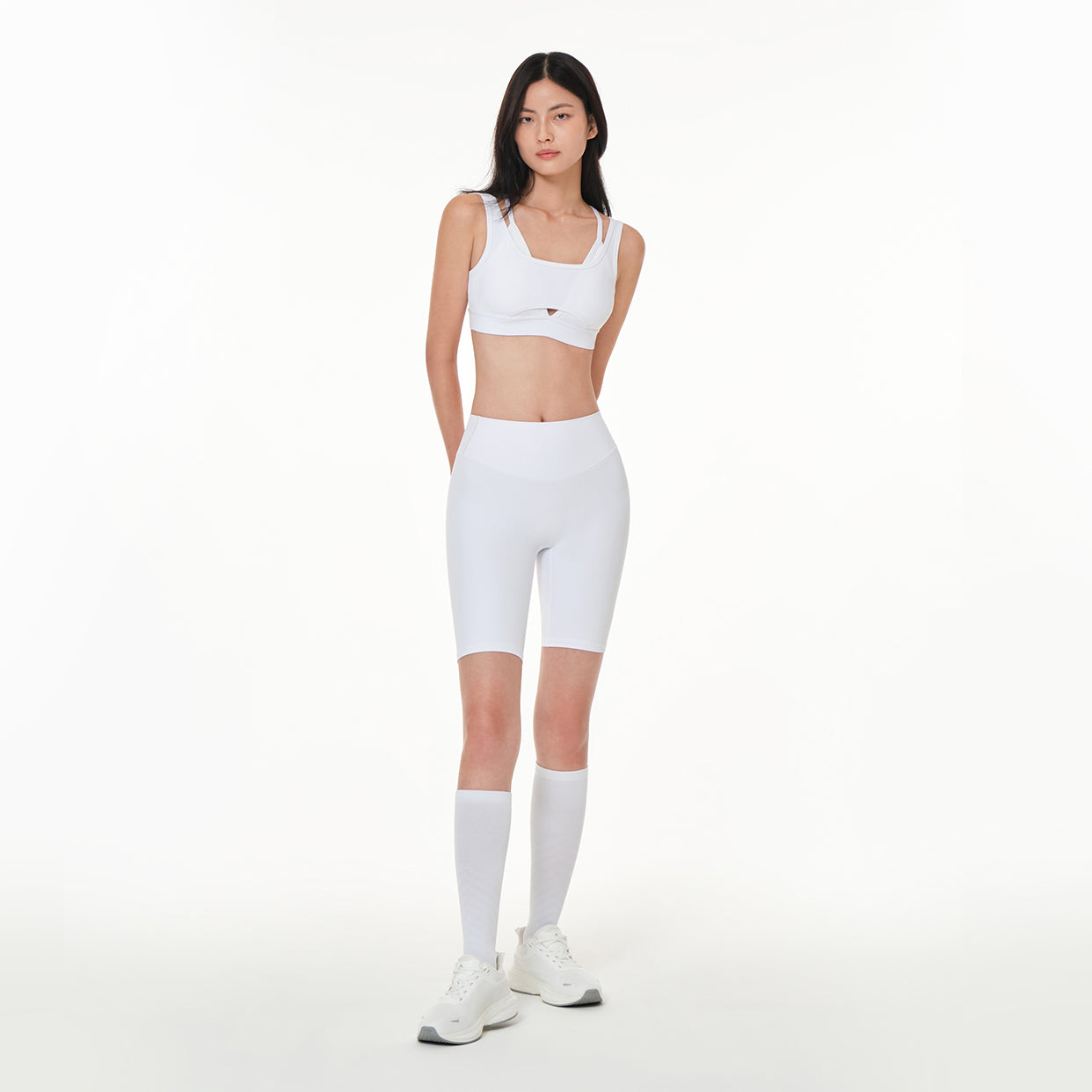 andar [SET] AirーRibbed (スポーツブラ+レギンス) airribbed レギンス (4.5分丈) – andar JAPAN