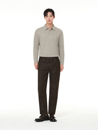 [SET] メンズ カジュアルセットアップ (Airdenim スリムテーパードパンツ+Airyfit カラートップ)