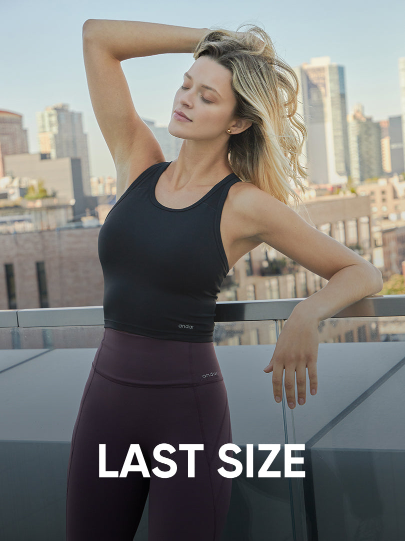 [LAST SIZE] Be-Free レーサーバック クロップド スポーツブラ - andar JAPAN