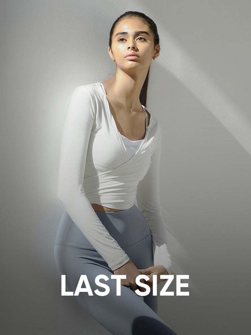 [LAST SIZE] Modal タイアップ トップス (長袖) - andar JAPAN