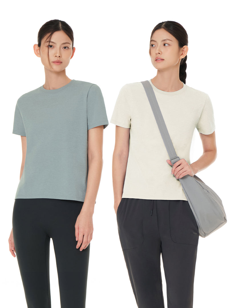 [2SET] NEW Airy Fit スタンダードフィット Tシャツ (半袖)