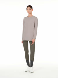 [SET] andar 極暖セットアップ(Airy Fit ピーチ起毛 オーバーフィット T(長袖)+ユーロセンス Italy 裏起毛レギンス)