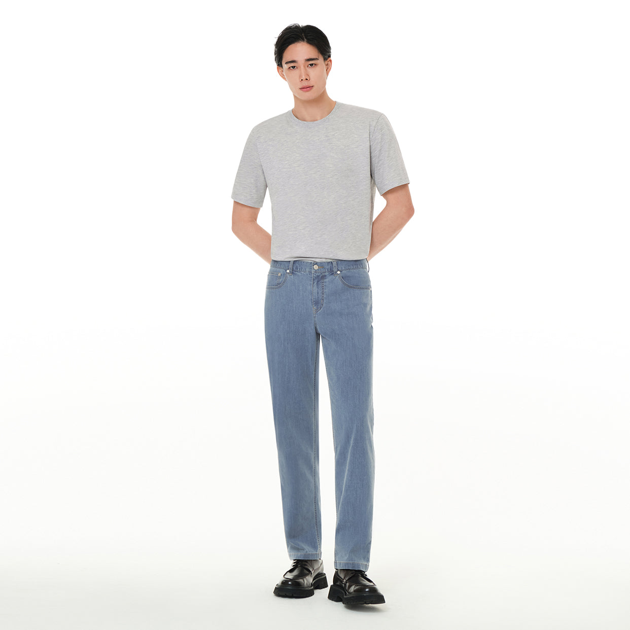 ice airdenim メンズ ストレートフィットデニム – andar JAPAN