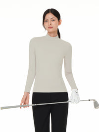 Warmotion ハーフネックベースレイヤー (長袖) - andar JAPAN