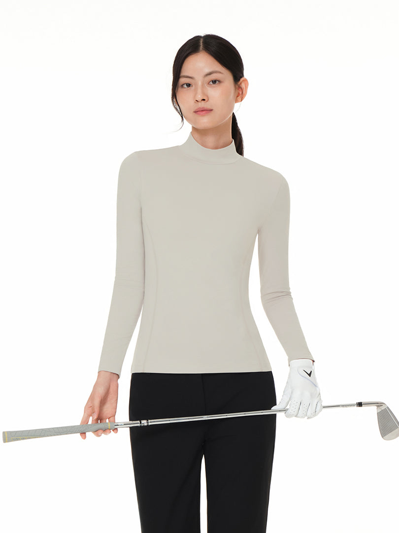 Warmotion ハーフネックベースレイヤー (長袖) - andar JAPAN