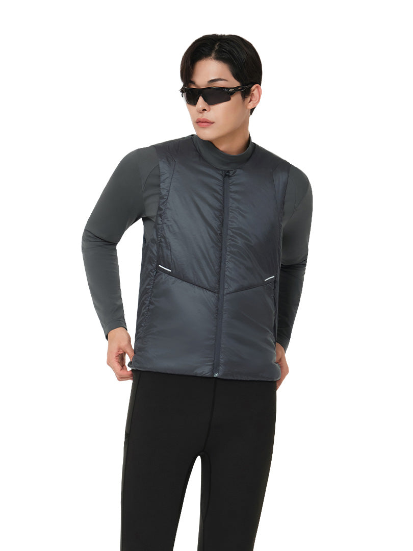 Primaloft メンズ ランニングベスト