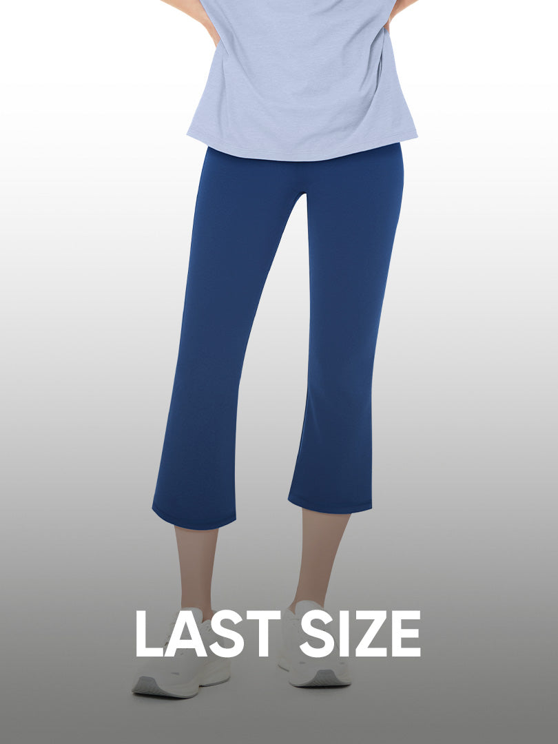 [LAST SIZE] Airywin クロップド フレアレギンス - andar JAPAN