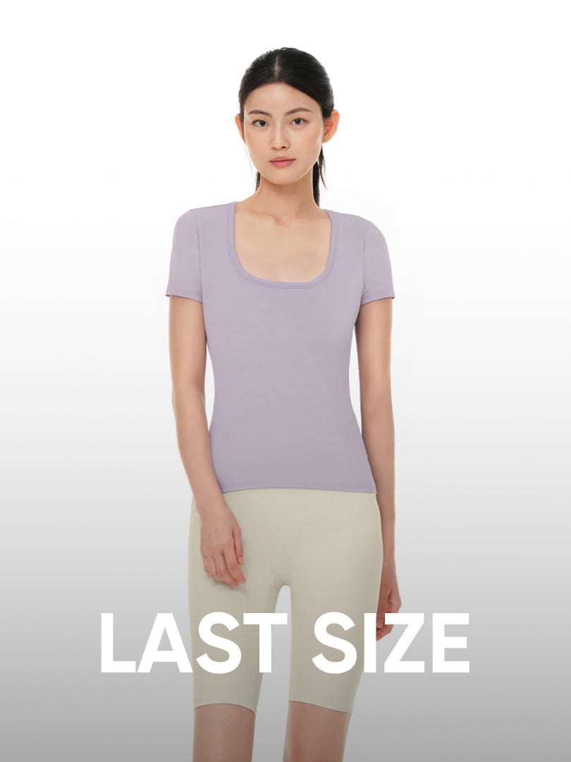 Airtouch スクエアネック Tシャツ (半袖) - andar JAPAN