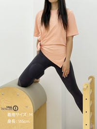 [SET] 秋のヒップカバーセット (レギンス＋オーバーTシャツ) - andar JAPAN