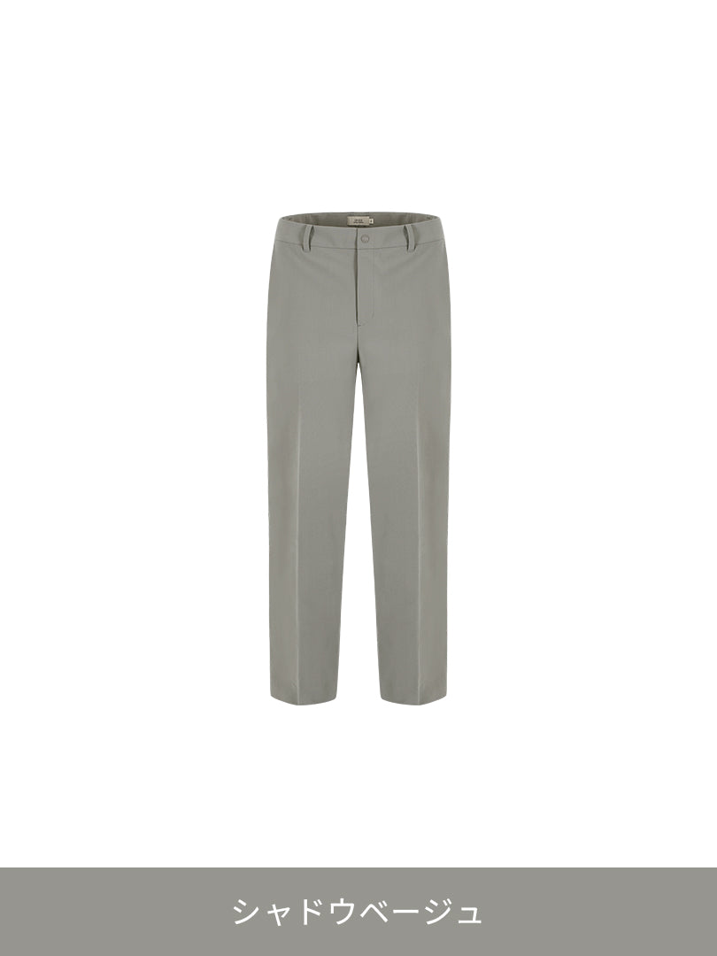 【てる】スラックス　ベージュ S Urbanactive メンズ スラックス | andar JAPAN