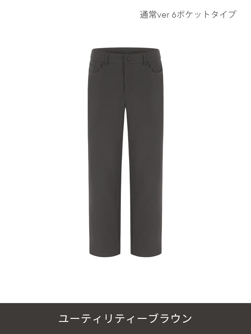 [2SET] メンズ 秋冬 スラックスセット (Urbanactiveライト裏起毛ver＋通常ver)＋クラシックソックス贈呈 - andar JAPAN