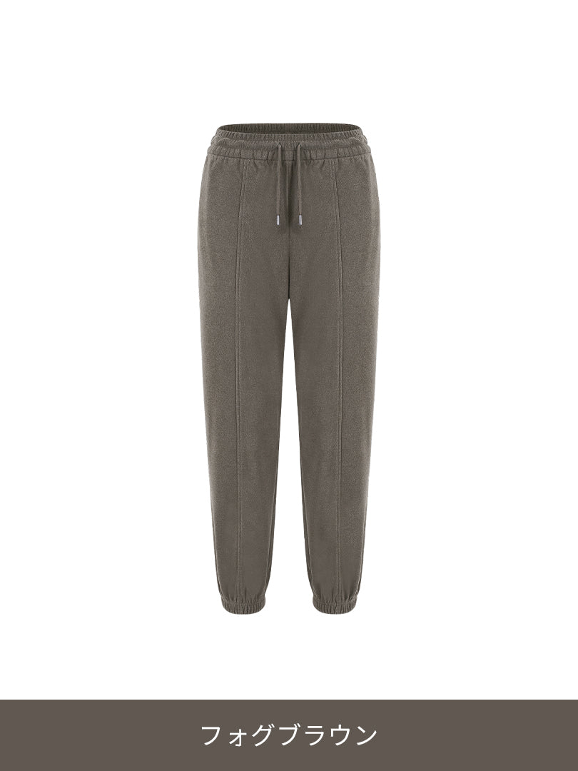 Dream Comfort セットアップ（クロップフーディジップアップ + ジョガーパンツ) - andar JAPAN