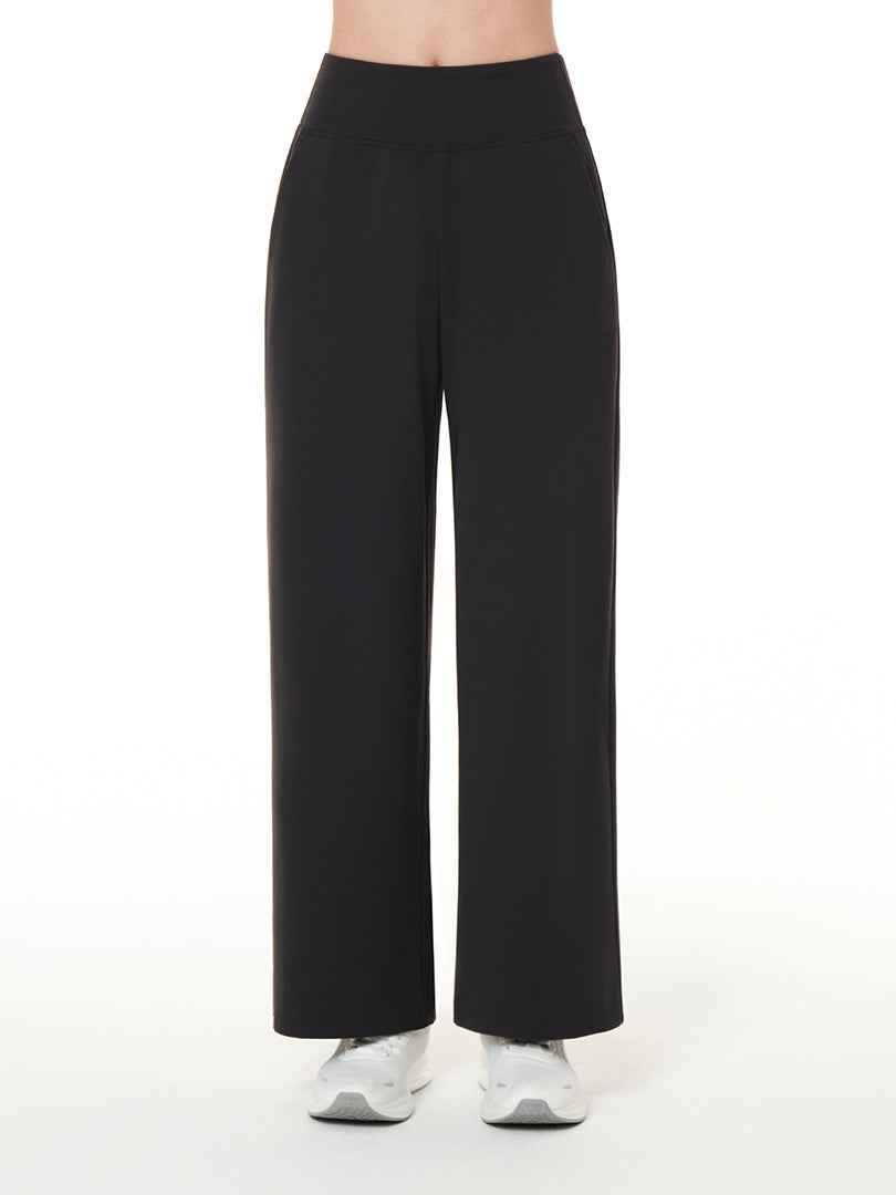 [SET] 冬の着回し抜群セットアップ (Airy Fit ピーチ起毛スリムT(長袖)+裏起毛マキシワイドレギンス) - andar JAPAN