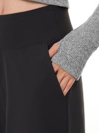 [SET] 襟付きジップアップ 裏起毛 セットアップ (襟付きジップアップ+ワイドレギンス) - andar JAPAN