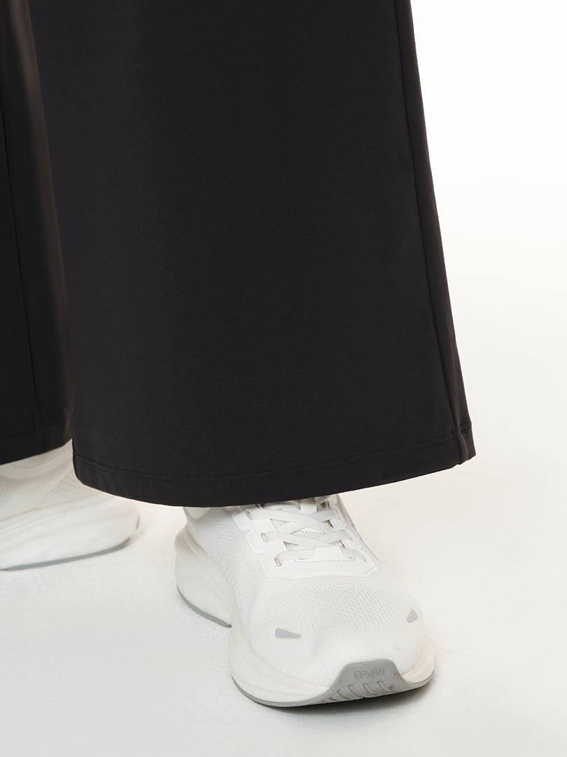 [SET] 襟付きジップアップ 裏起毛 セットアップ (襟付きジップアップ+ワイドレギンス)