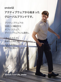 [SET] 半袖ビジカジSETUP (Urbanactive スラックス＋Airy Fit ポロシャツ)＋クラシックソックス贈呈