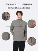 メンズ ニットハイブリッド ダックダウンジャケット - andar JAPAN