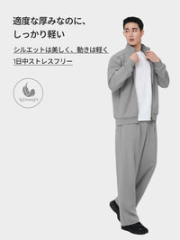Mildmooth メンズ ワイドパンツ
