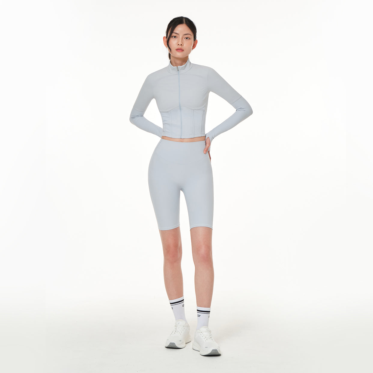 airribbed レギンス (4.5分丈) – andar JAPAN