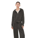 mildmooth クロップド フルジップパーカー - andar JAPAN