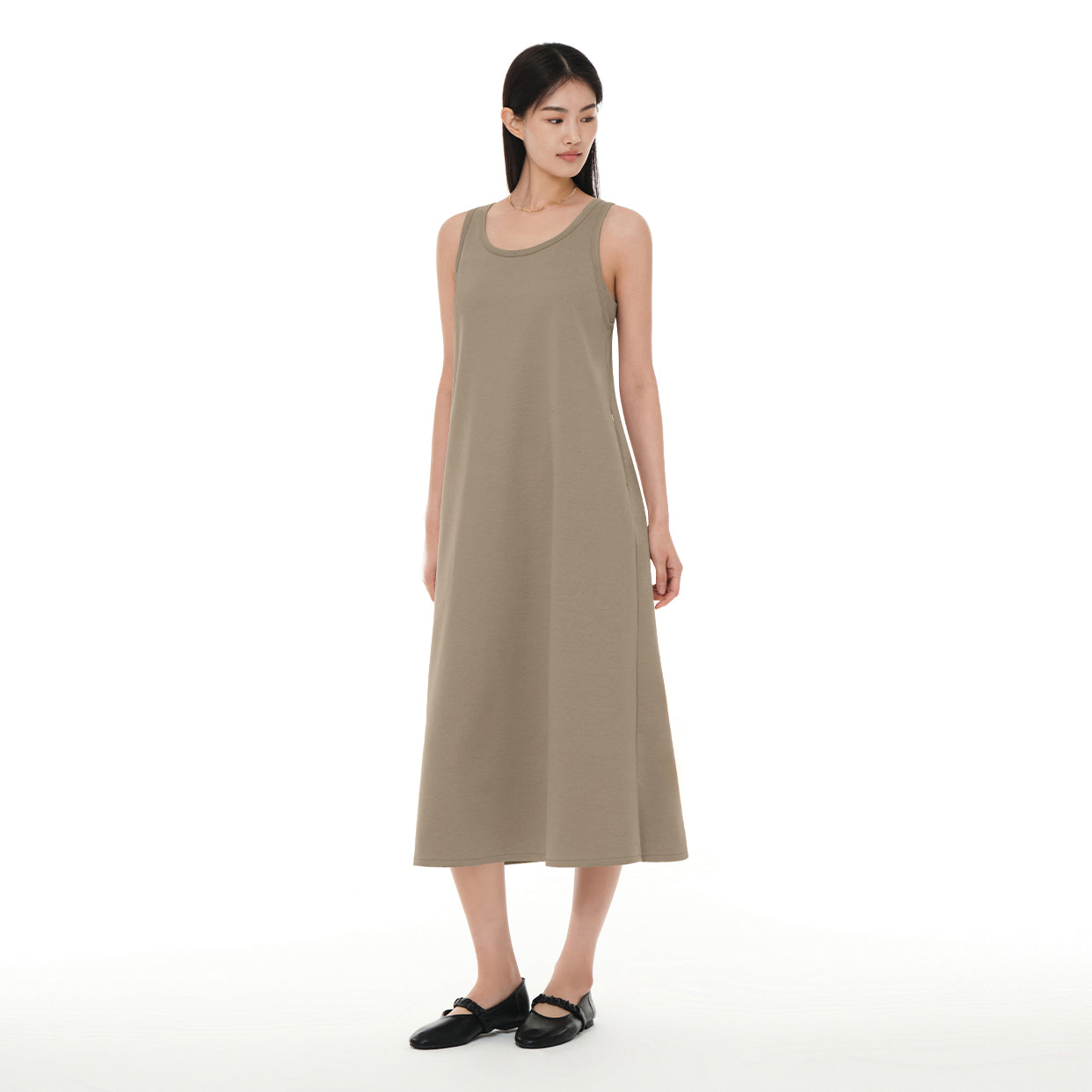 フルカバーアップ ノースリーブワンピース – andar JAPAN