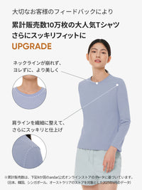 [3SET] NEW Airy Fit スタンダードフィット Tシャツ (長袖)