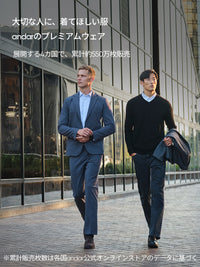 [2SET] メンズ 秋冬 ポロシャツセット (Airy Fit ポロシャツ 通常ver＋ライト起毛ver)＋クラシックソックス贈呈