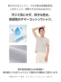 [EVENT] Aerocotton スタンダードフィット Tシャツ (半袖)